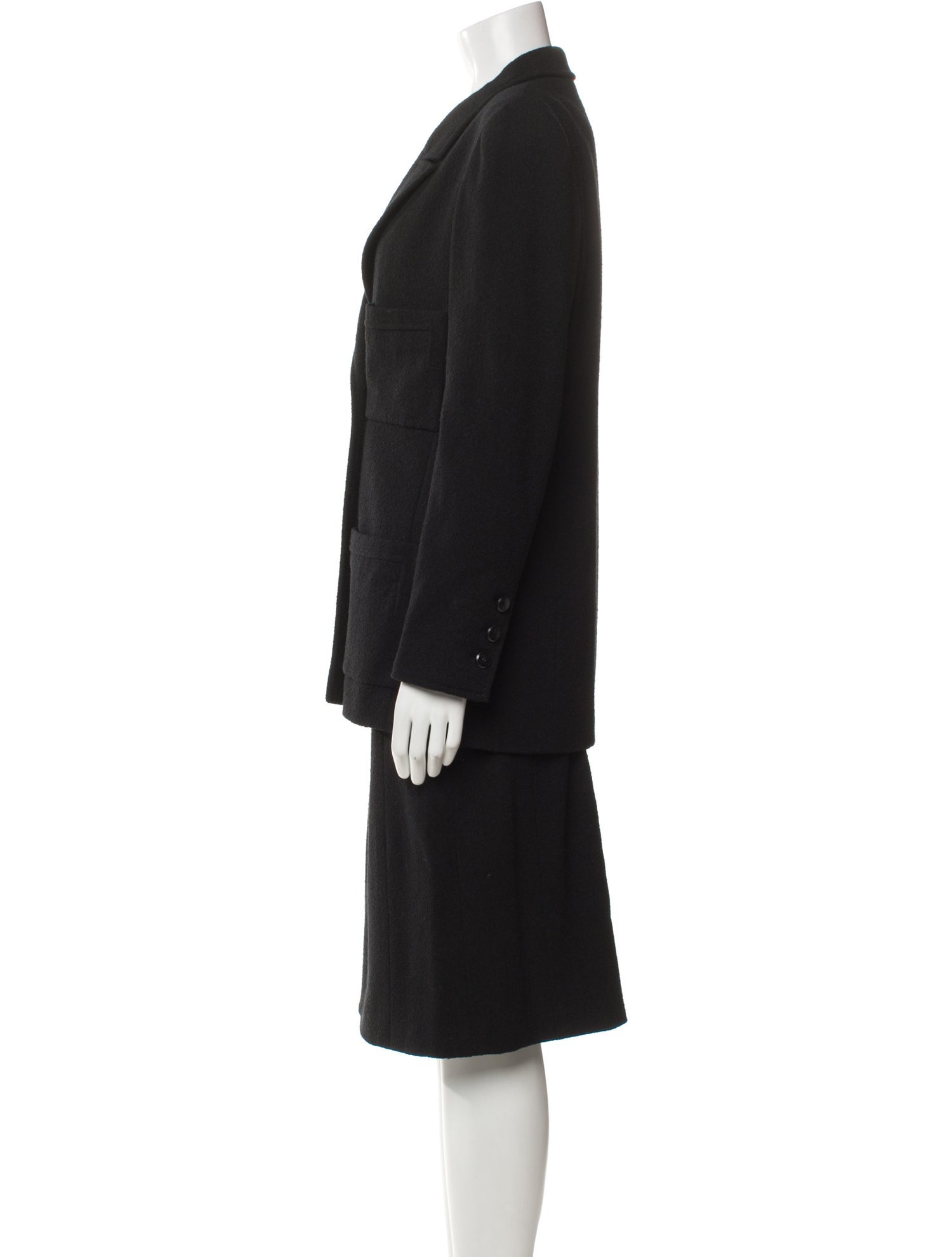 Chanel 1998 Wool Skirt Suit