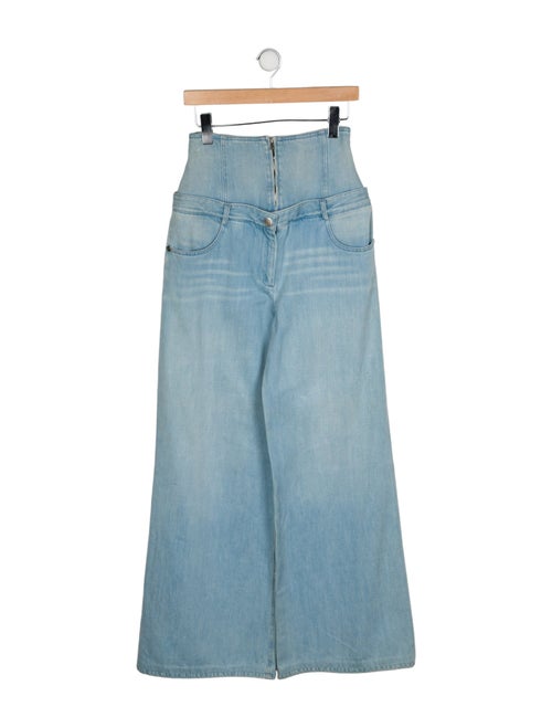 Chanel 2016 Wide Leg Jeans