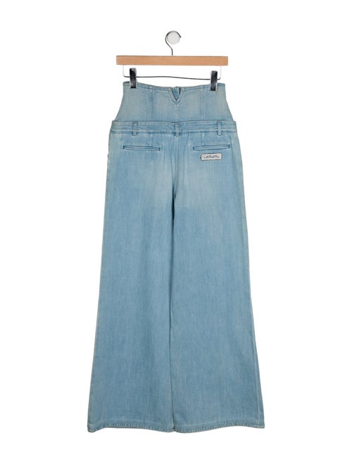 Chanel 2016 Wide Leg Jeans