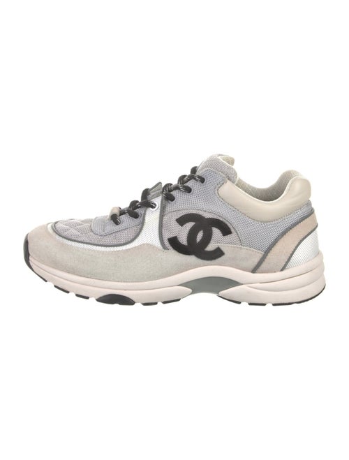 Chanel Interlocking CC Logo Mesh Sneakers