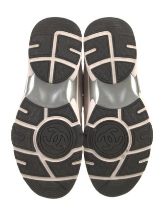 Chanel Interlocking CC Logo Mesh Sneakers