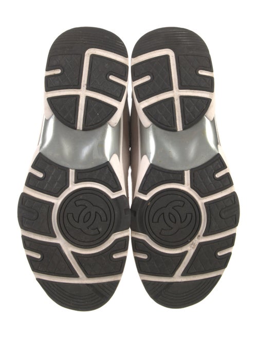 Chanel Interlocking CC Logo Mesh Sneakers