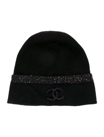 Chanel CC Cashmere Beanie