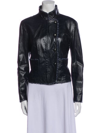 Chanel 2015 Lambskin Biker Jacket