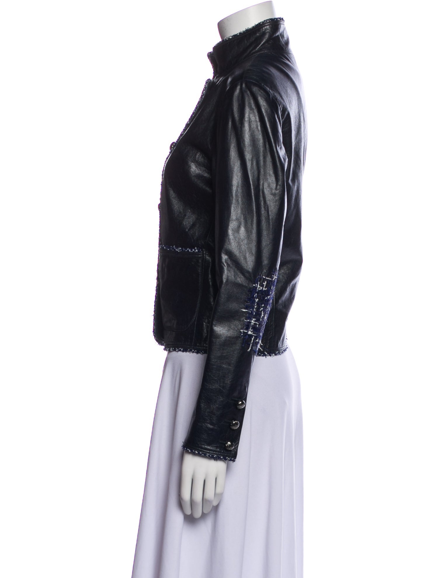 Chanel 2015 Lambskin Biker Jacket