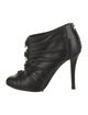 Chanel 2012 Interlocking CC Logo Lace-Up Boots