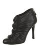 Chanel 2012 Interlocking CC Logo Lace-Up Boots