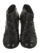 Chanel 2012 Interlocking CC Logo Lace-Up Boots