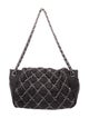 Chanel Tweed Stitch Bubble Accordion Flap Bag