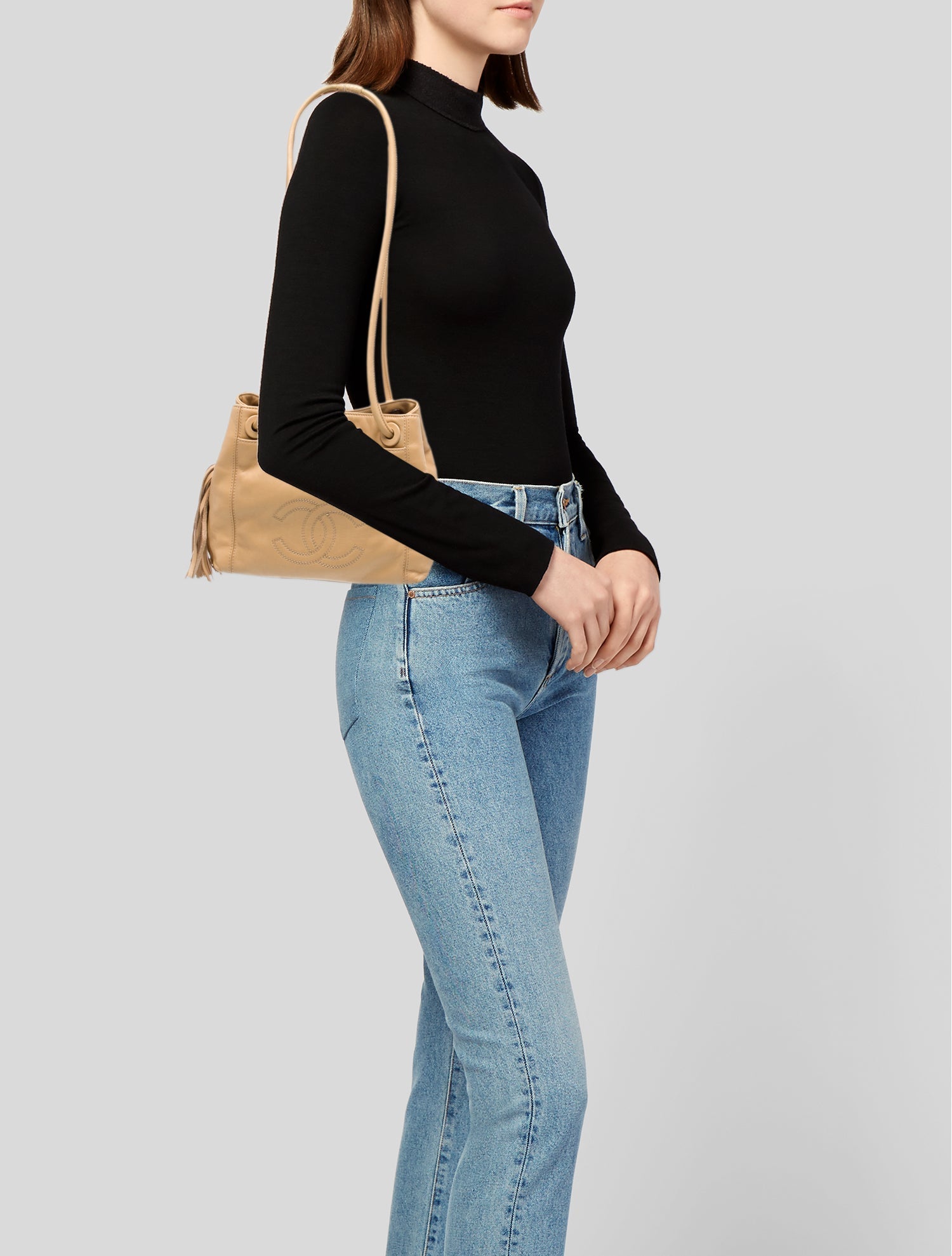 Chanel CC Tassel Shoulder Bag