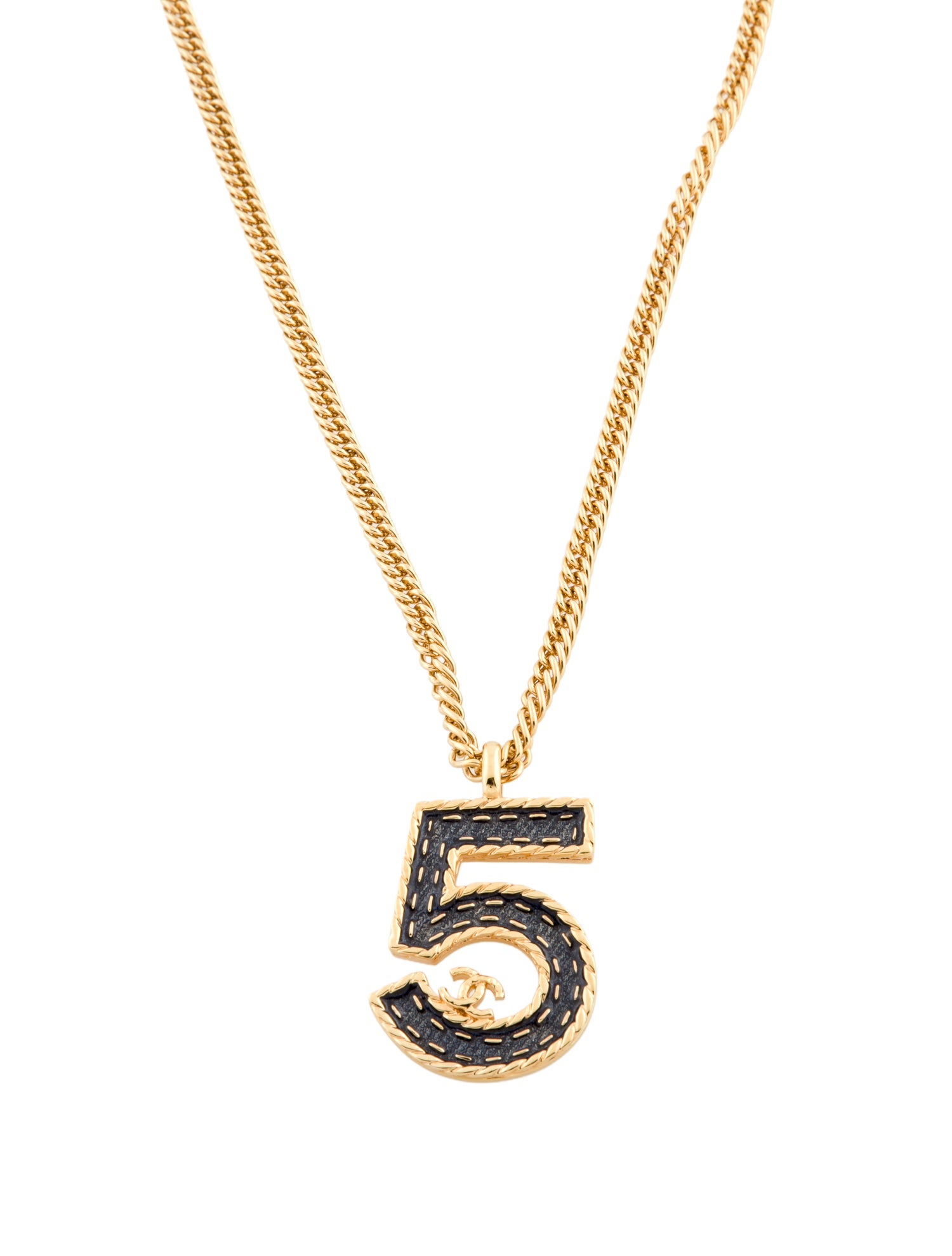 Chanel 2024 Resin No. 5 Pendant Necklace