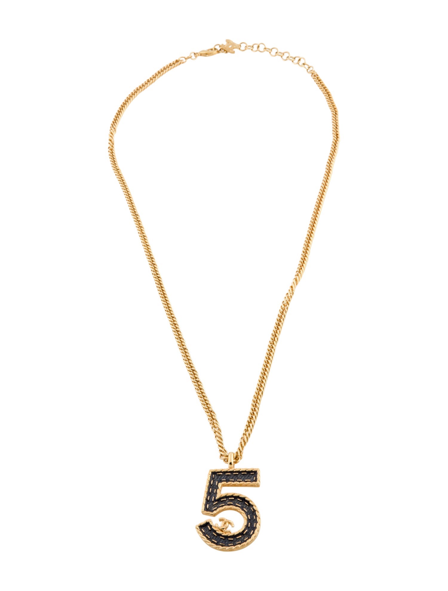 Chanel 2024 Resin No. 5 Pendant Necklace