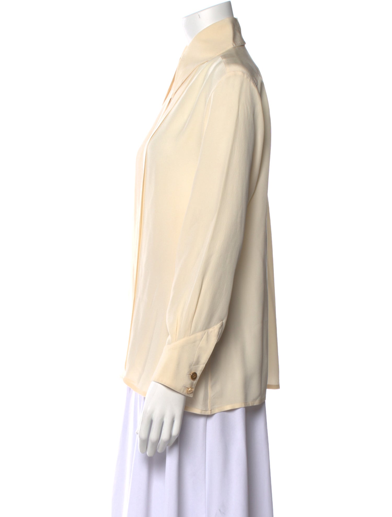 Chanel Vintage 1989 Button-Up Top