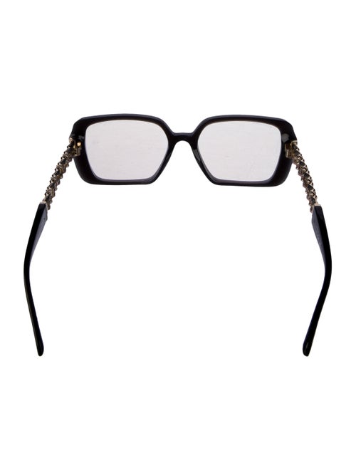 Chanel Interlocking CC Logo Square Eyeglasses