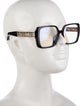 Chanel Interlocking CC Logo Square Eyeglasses