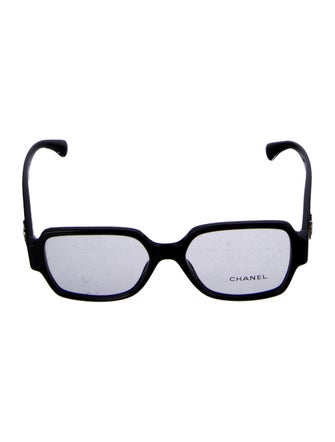 Chanel Interlocking CC Logo Square Eyeglasses