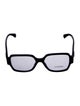 Chanel Interlocking CC Logo Square Eyeglasses