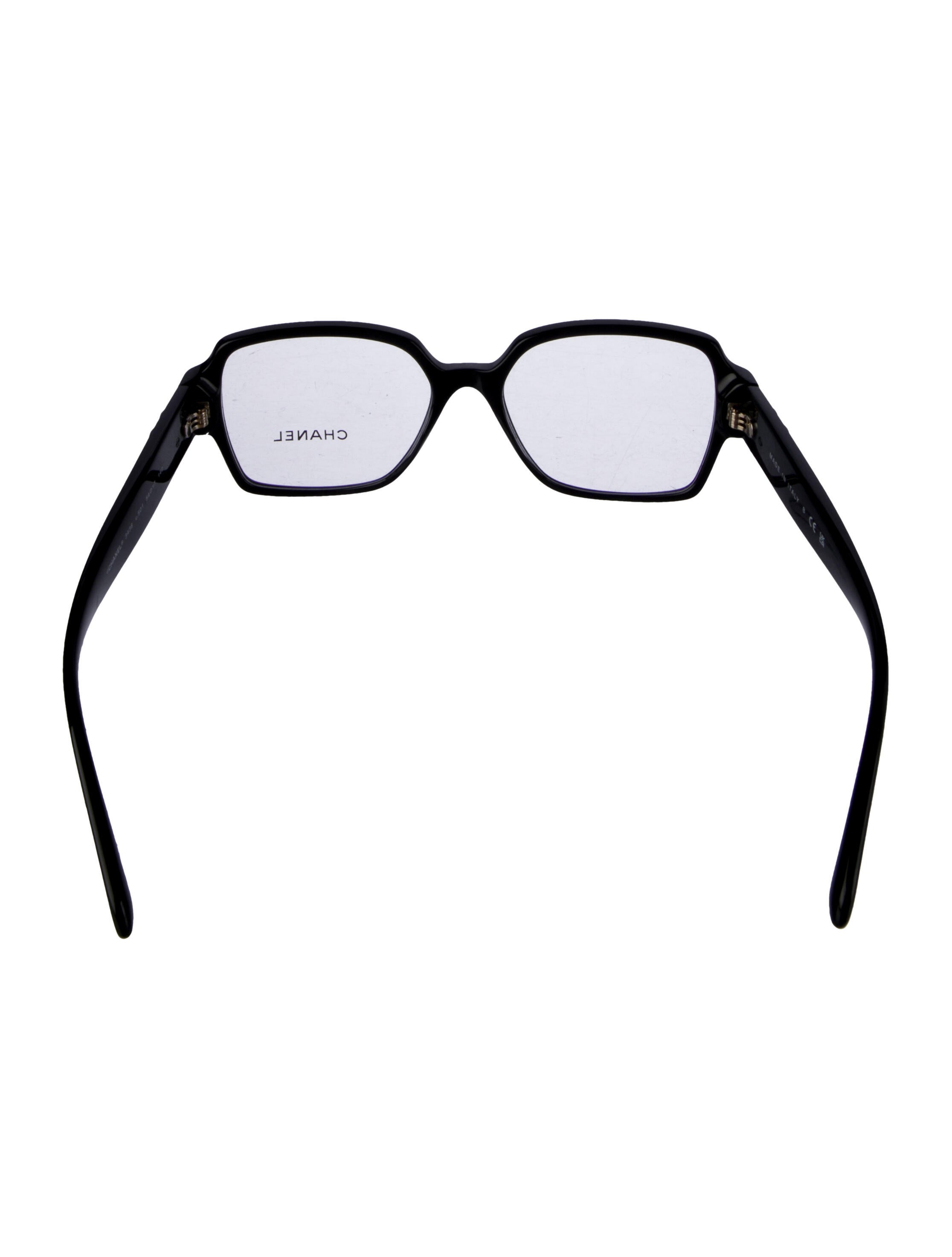 Chanel Interlocking CC Logo Square Eyeglasses