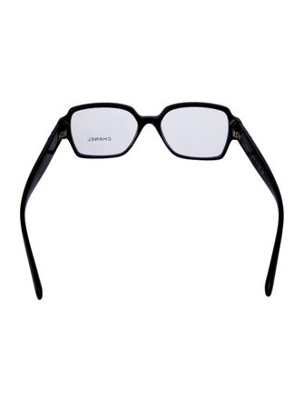 Chanel Interlocking CC Logo Square Eyeglasses