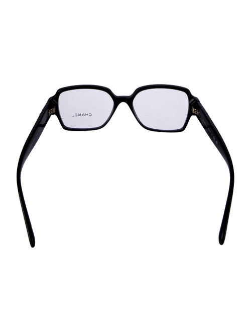 Chanel Interlocking CC Logo Square Eyeglasses