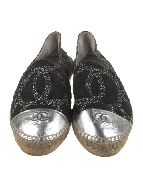 Chanel 2017 Interlocking CC Logo Espadrilles