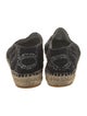 Chanel 2017 Interlocking CC Logo Espadrilles