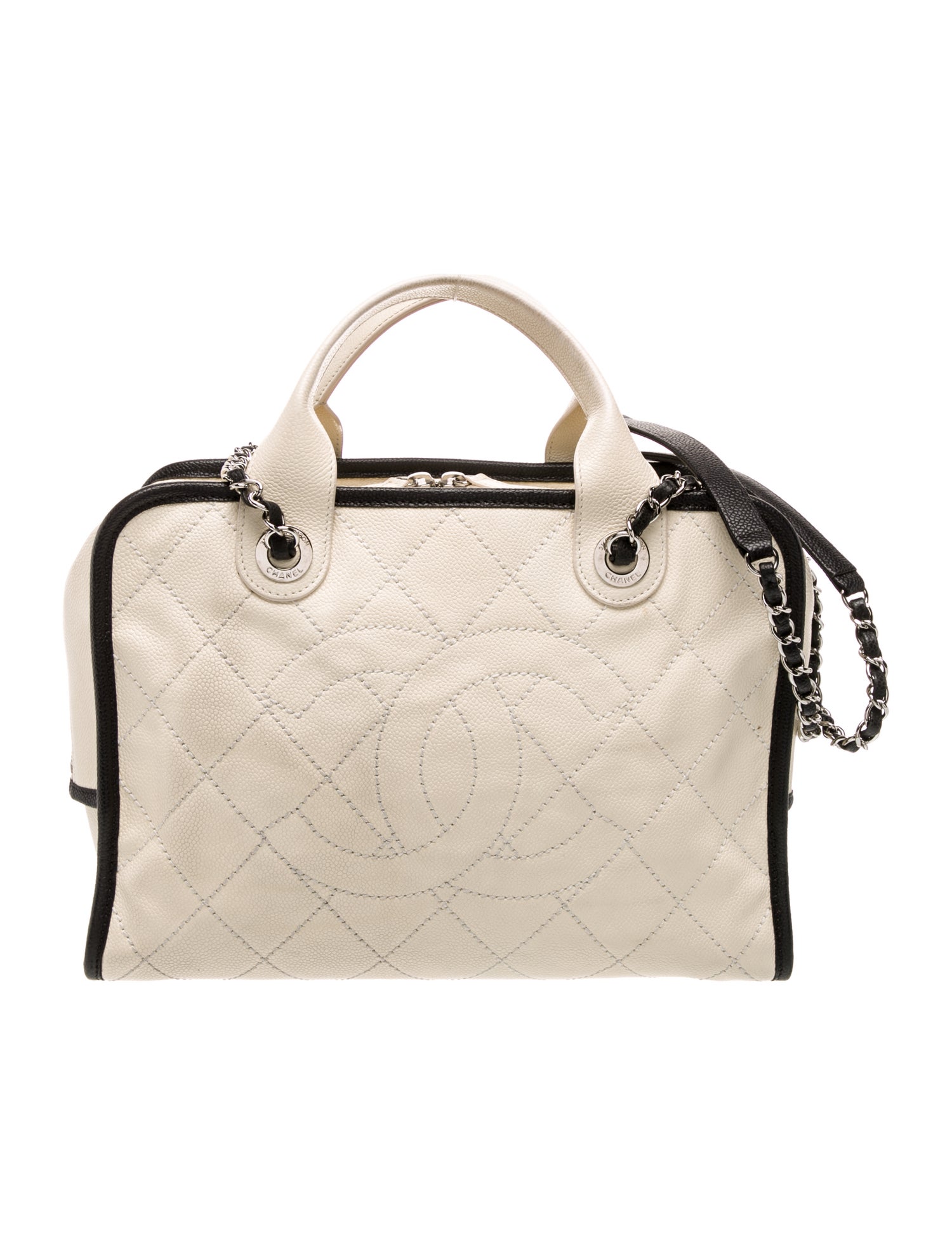 Chanel Large Deauville Bowling Bag