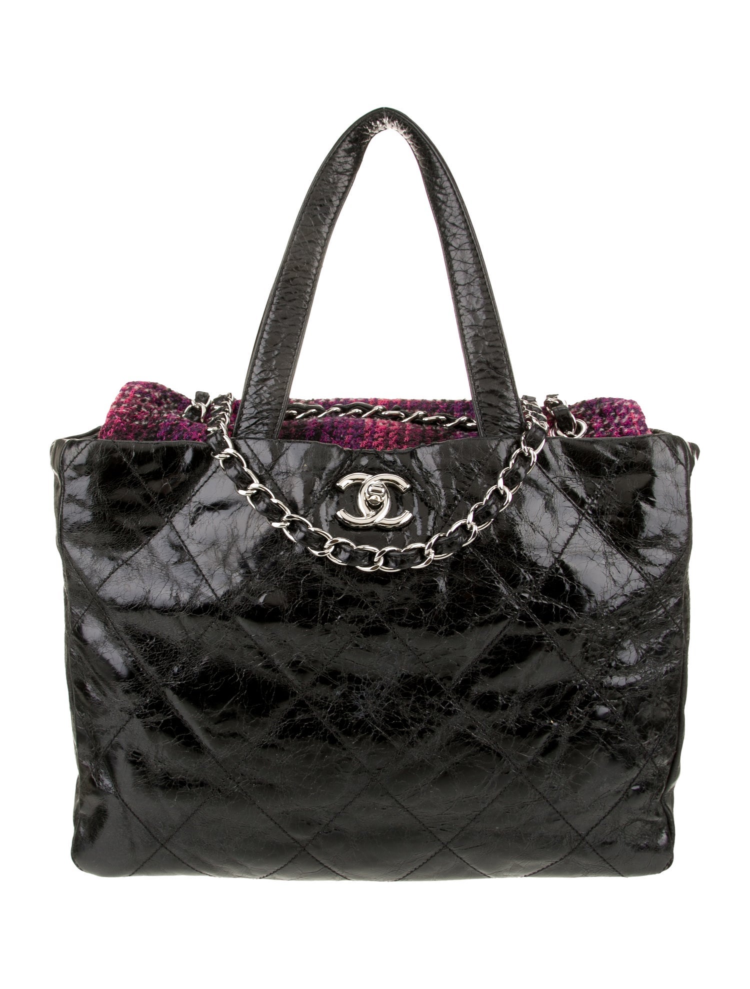 Chanel Tweed Portobello Shopping Tote