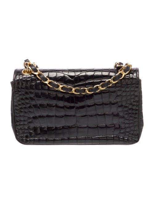 Chanel Classic Rectangular Mini Alligator Flap Bag