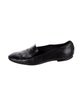Chanel Interlocking CC Logo Leather Loafers