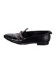 Chanel Interlocking CC Logo Leather Loafers