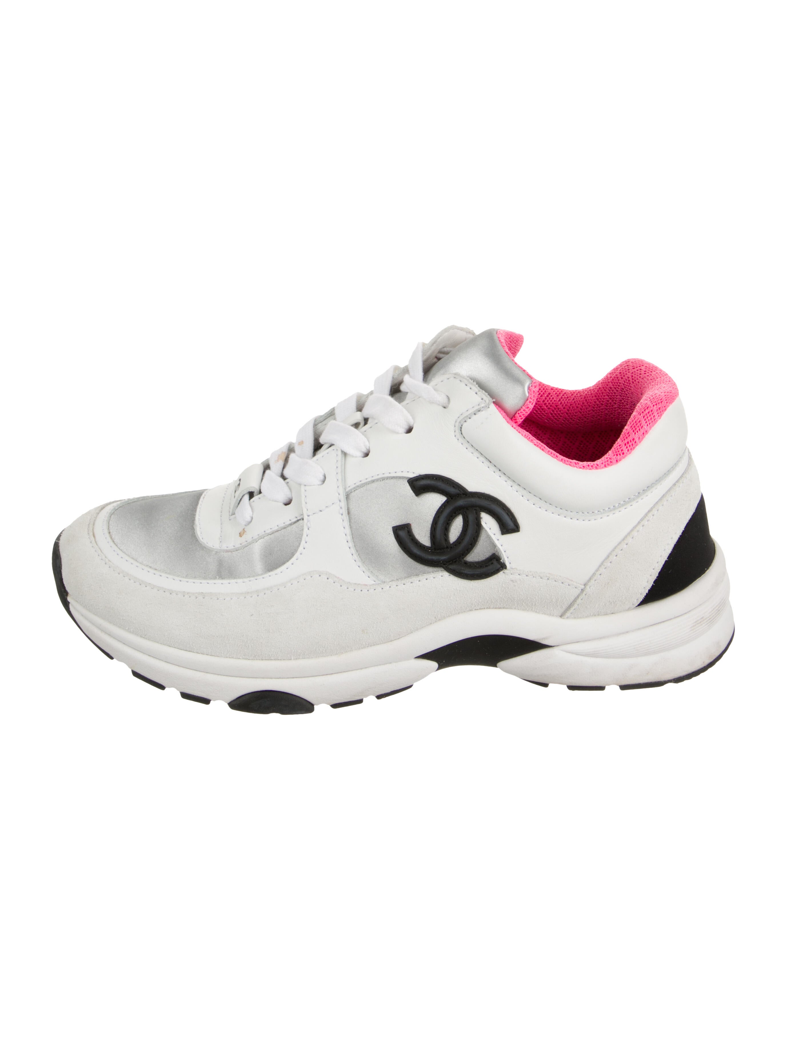 Chanel 2018 Interlocking CC Logo Sneakers