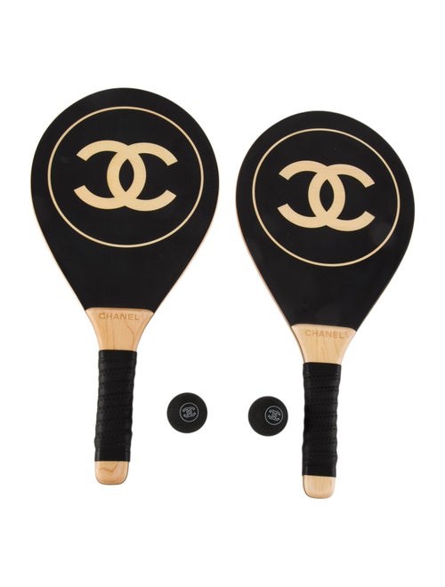 Chanel Beach Racket Ball Set