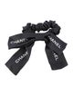 Chanel 2023 Silk Bow Scrunchie