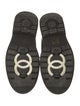 Chanel 2019 Interlocking CC Logo Combat Boots