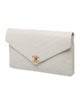 Chanel Chevron CC Envelope Clutch