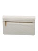 Chanel Chevron CC Envelope Clutch