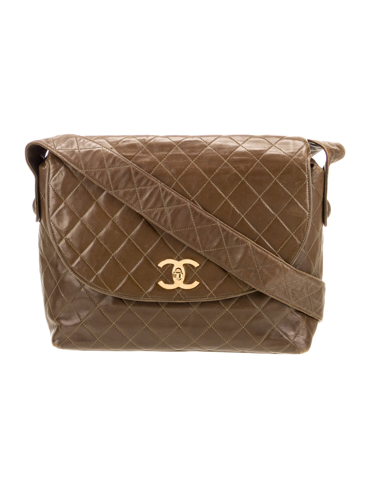 Chanel Quilted CC Messenger Bag