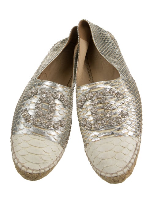 Chanel 2015 Interlocking CC Logo Espadrilles