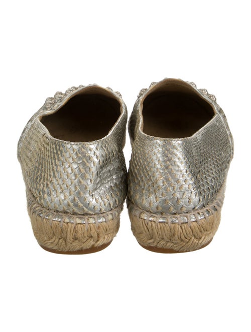 Chanel 2015 Interlocking CC Logo Espadrilles