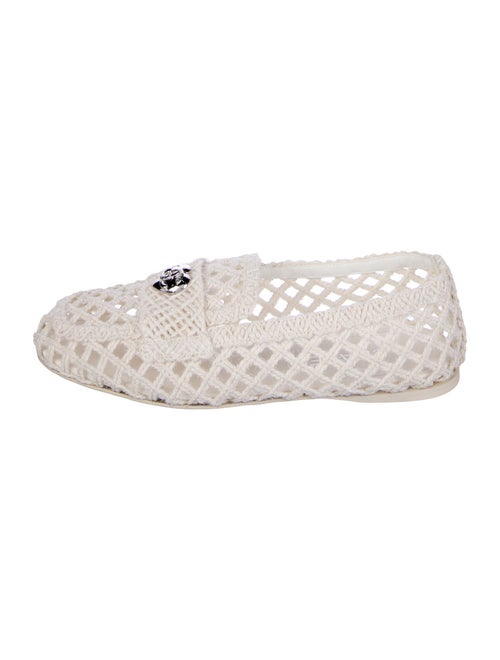 Chanel 2023 Interlocking CC Logo Ballet Flats