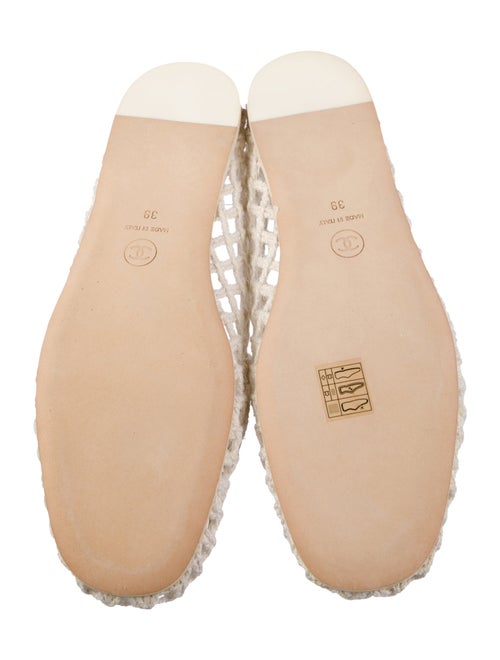 Chanel 2023 Interlocking CC Logo Ballet Flats