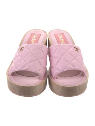 Chanel 2022 Interlocking CC Logo Espadrilles
