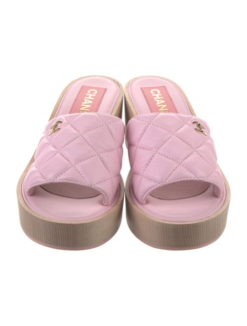 Chanel 2022 Interlocking CC Logo Espadrilles