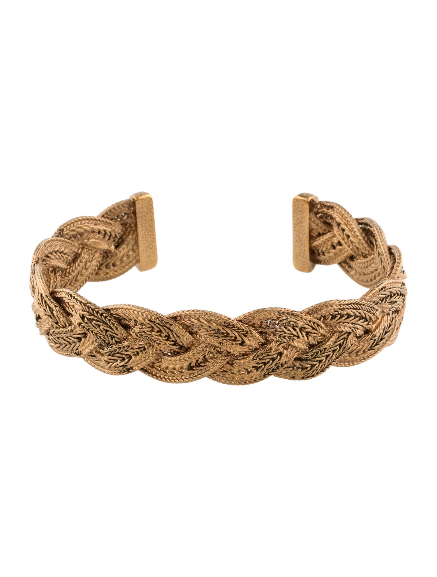 Chanel Woven Cuff Bracelet