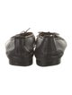 Chanel Interlocking CC Logo Leather Ballet Flats