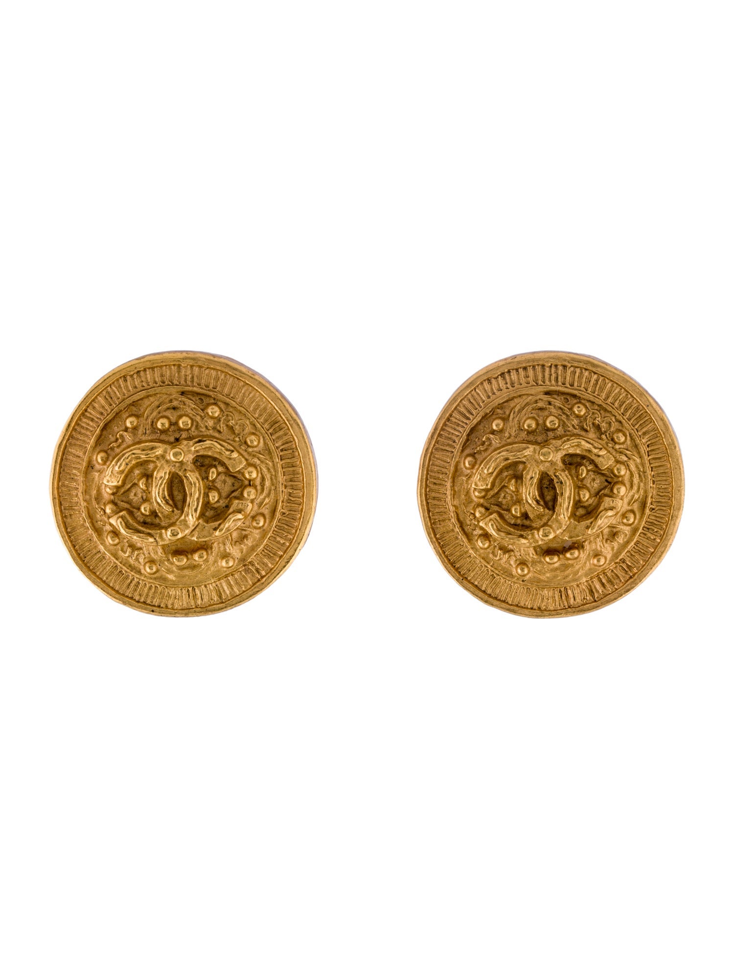Chanel Vintage Clip-On Earrings