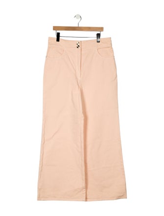 Chanel 2020 Wide Leg Jeans