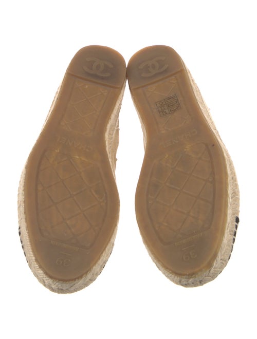 Chanel 2017 Interlocking CC Logo Espadrilles