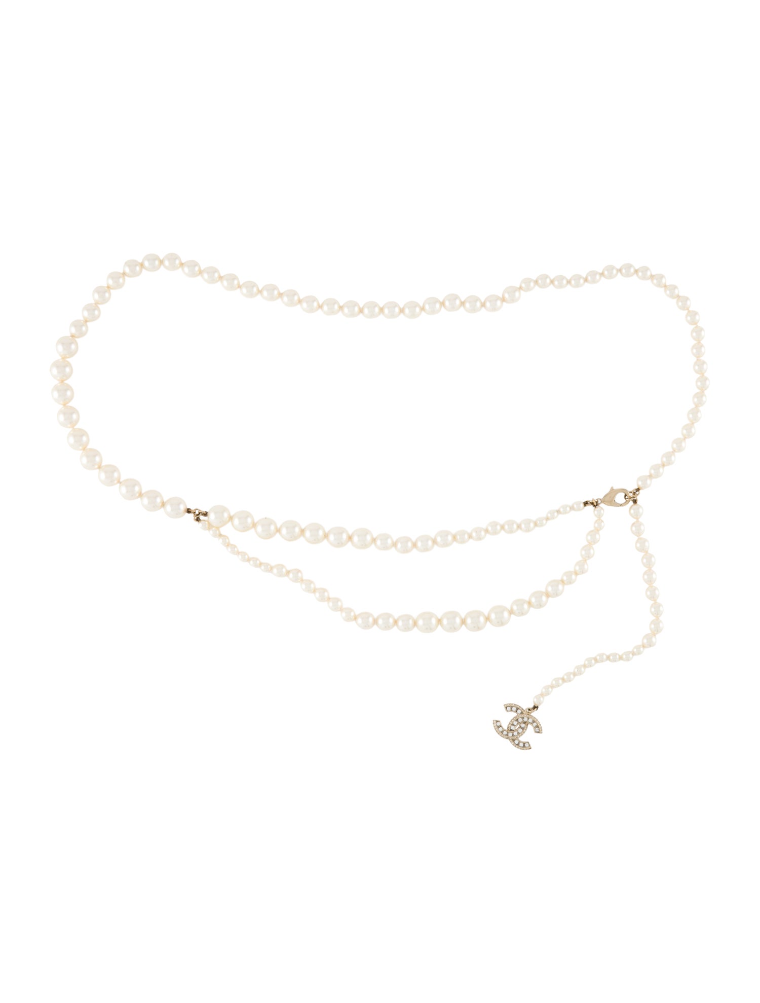 Chanel 2014 Interlocking CC Logo Chain-Link Belt